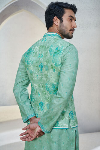 Anay Nehru Jacket - Sage Green, Sage Green, image 5